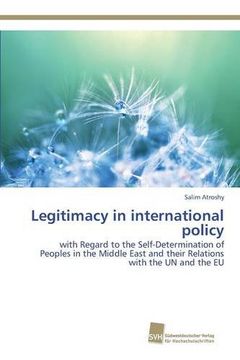 portada Legitimacy in international policy