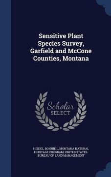 portada Sensitive Plant Species Survey, Garfield and McCone Counties, Montana
