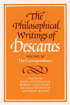 portada The Philosophical Writings of Descartes (Volume 3: The Correspondence (Paperback)) (en Inglés)