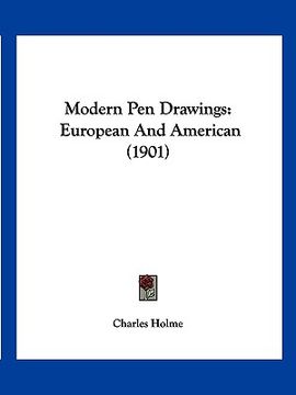 portada modern pen drawings: european and american (1901) (in English)