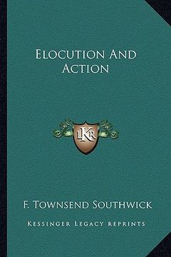 portada elocution and action (en Inglés)