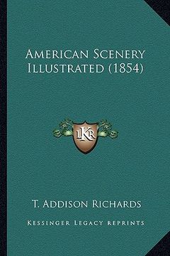 portada american scenery illustrated (1854) (en Inglés)