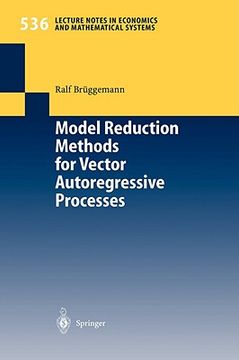 portada model reduction methods for vector autoregressive processes