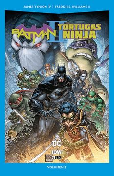 portada Batman/Tortugas Ninja Vol. 2 de 3 (dc Pocket)