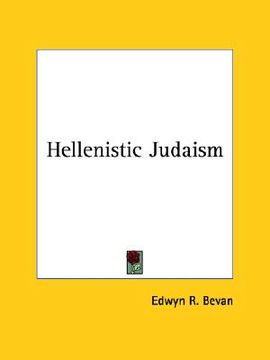 portada hellenistic judaism (en Inglés)