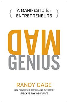 portada Mad Genius: A Manifesto for Entrepreneurs (en Inglés)