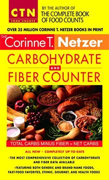 portada Corinne t. Netzer Carbohydrate and Fiber Counter (Corinne t. Netzer Carbohydrate & Fiber Counter) (en Inglés)