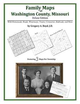 portada Family Maps of Washington County, Missouri (en Inglés)