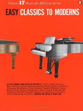 portada Easy Classics to Moderns Piano: 17 (Music for Millions) (in English)