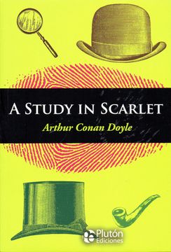 portada A Study in Scarlet (libro en inglés)