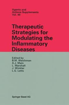 portada therapeutic strategies for modulating the inflammatory diseases (in English)
