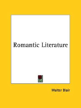 portada romantic literature (en Inglés)