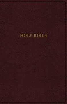 portada KJV, Deluxe Reference Bible, Super Giant Print, Imitation Leather, Burgundy, Red Letter Edition, Comfort Print (in English)