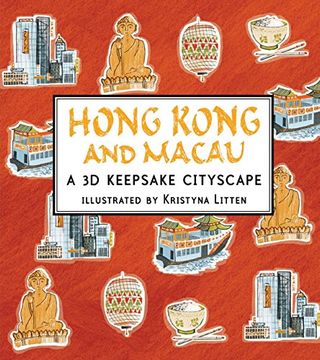 portada Hong Kong and Macau: A 3d Keepsake Cityscape (Panorama Pops) (en Inglés)