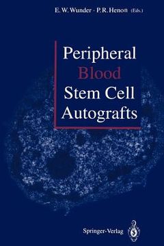 portada peripheral blood stem cell autografts (en Inglés)