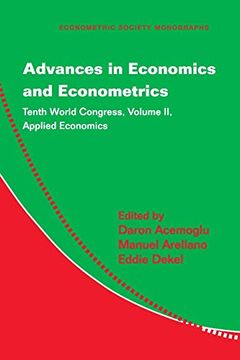portada Advances in Economics and Econometrics 3 Volume Paperback Set: Advances in Economics and Econometrics: Volume 2, Applied Economics Paperback (Econometric Society Monographs) (en Inglés)