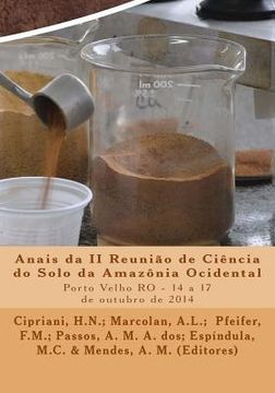 portada Anais da II Reunião de Ciência do Solo da Amazônia Ocidental: Porto Velho, RO - 14 a 18 de outubro de 2014 (en Portugués)