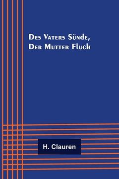 portada Des Vaters Sünde, der Mutter Fluch (in German)