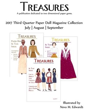 portada Treasures 2017 Third Quarter Paper Doll Magazine Collection: July-August-September (en Inglés)