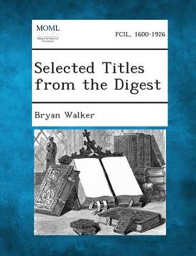 portada Selected Titles from the Digest (en Inglés)