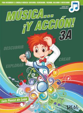 portada Ponce de Leon l. - Musica �y Accion! 3a (Audio mp3 Descargable)
