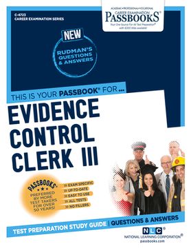 portada Evidence Control Clerk III (C-4723): Passbooks Study Guide Volume 4723 (en Inglés)