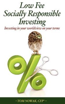portada low fee socially responsible investing (en Inglés)