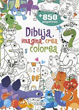portada Dibuja, Imagina, Crea y Colorea (Dibuja, Crea, Imagina y Colorea) (in Spanish)
