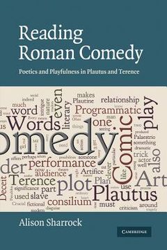 portada Reading Roman Comedy Paperback (The w. B. Stanford Memorial Lectures) (en Inglés)