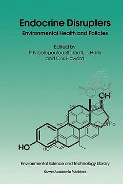 portada endocrine disrupters: environmental health and policies (en Inglés)