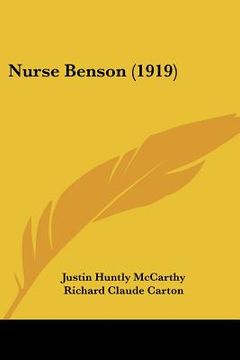 portada nurse benson (1919) (in English)