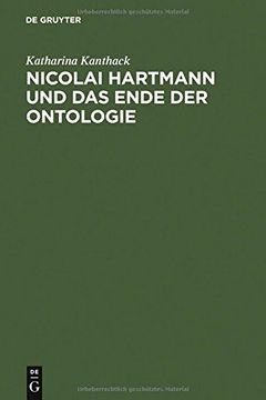 portada nicolai hartmann und das ende der ontologie (en Inglés)