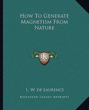 portada how to generate magnetism from nature