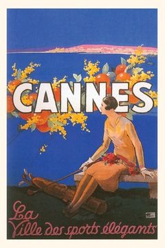 portada Vintage Journal Cannes Travel Poster (en Inglés)