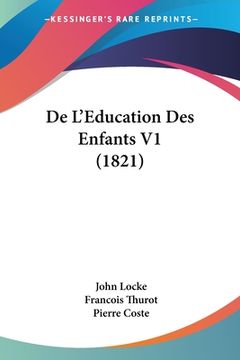 portada De L'Education Des Enfants V1 (1821) (in French)
