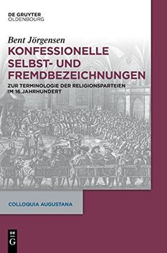 portada Konfessionelle Selbst- und Fremdbezeichnungen (Colloquia Augustana) (en Alemán)