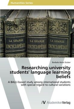 portada Researching university students' language learning beliefs