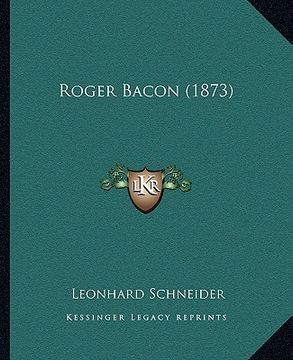 portada Roger Bacon (1873) (en Alemán)