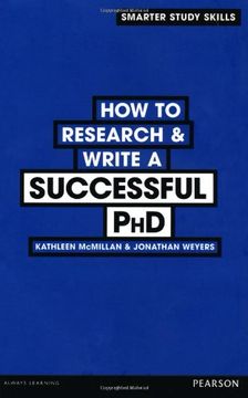 portada How to Research & Write a Successful phd (Smarter Study Skills) (in English)
