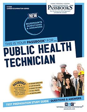 portada Public Health Technician (Career Examination) (in English)
