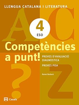 portada Competències a punt! Llengua catalana i Literatura 4 ESO (Quaderns ESO) (en Catalá)