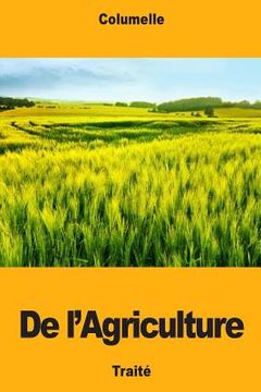 portada De l'Agriculture (in French)