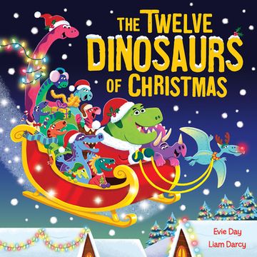 portada The Twelve Dinosaurs of Christmas (en Inglés)