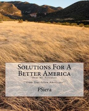 portada solutions for a better america (en Inglés)