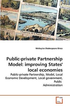 portada public-private partnership model: improving states' local economies