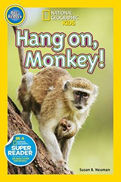 portada National Geographic Readers: Hang on Monkey! (en Inglés)