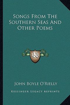 portada songs from the southern seas and other poems