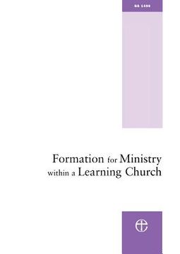 portada formation for ministry within a learning church: the structure and funding of ordination training (in English)