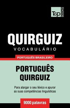 portada Vocabulário Português Brasileiro-Quirguiz - 9000 palavras (en Portugués)