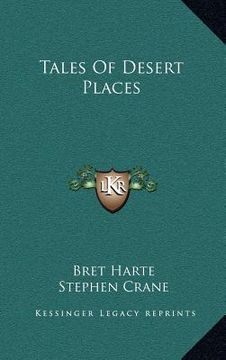 portada tales of desert places (en Inglés)